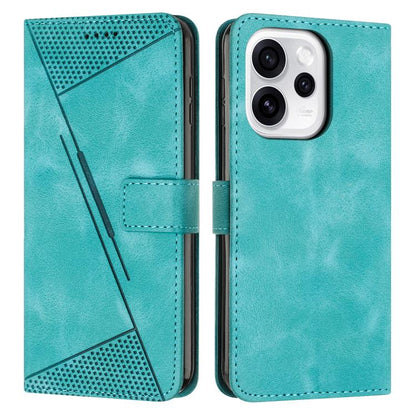 Dream Triangle Leather Phone Case with Lanyard, For OPPO Reno16 F / Reno16 FS 5G, For OPPO Reno16 / Reno16 Pro 5G Global, For OPPO Reno15 F 5G Global, For OPPO Reno15 Pro Max 5G Global