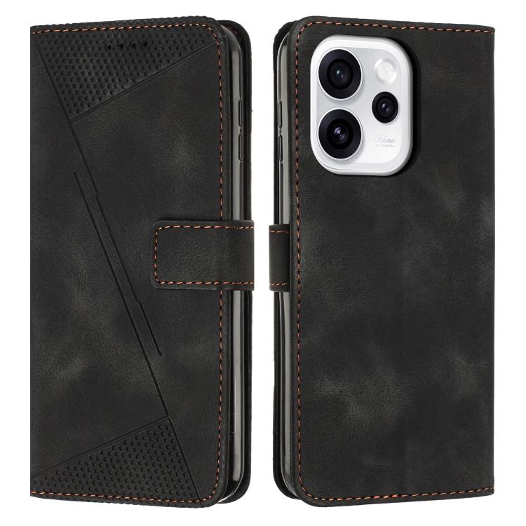 Dream Triangle Leather Phone Case with Lanyard, For OPPO Reno16 F / Reno16 FS 5G, For OPPO Reno16 / Reno16 Pro 5G Global, For OPPO Reno15 F 5G Global, For OPPO Reno15 Pro Max 5G Global