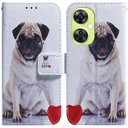 Coloured Drawing Flip Leather Phone Case, For OnePlus Nord CE4 5G, For OnePlus Nord CE 3 Lite/Nord N30