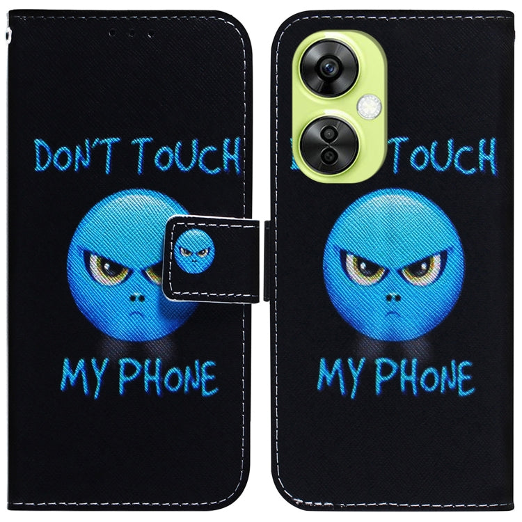Coloured Drawing Flip Leather Phone Case, For OnePlus Nord CE4 5G, For OnePlus Nord CE 3 Lite/Nord N30