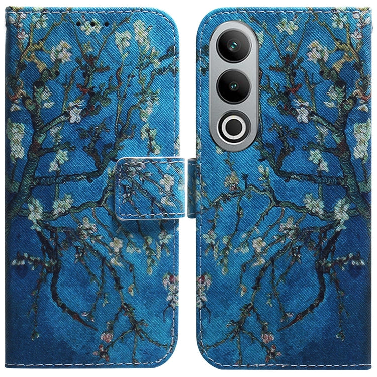 Coloured Drawing Flip Leather Phone Case, For OnePlus Nord CE4 5G, For OnePlus Nord CE 3 Lite/Nord N30