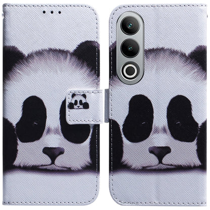 Coloured Drawing Flip Leather Phone Case, For OnePlus Nord CE4 5G, For OnePlus Nord CE 3 Lite/Nord N30