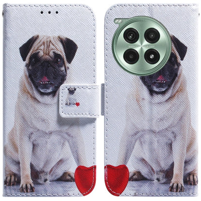 Coloured Drawing Flip Leather Phone Case, For OnePlus Ace 3 Pro, For OnePlus Nord CE4 Lite