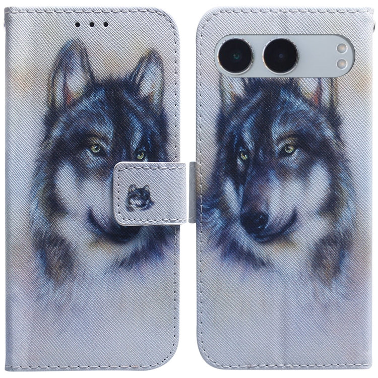 Coloured Drawing Flip Leather Phone Case, For OnePlus 13, For OnePlus Nord 4