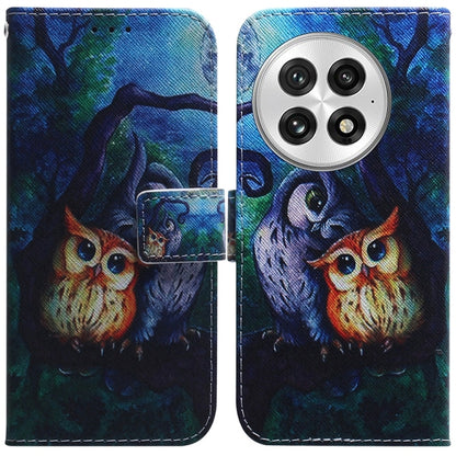 Coloured Drawing Flip Leather Phone Case, For OnePlus 13, For OnePlus Nord 4