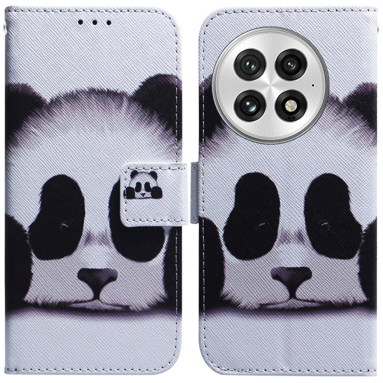 Coloured Drawing Flip Leather Phone Case, For OnePlus 13, For OnePlus Nord 4