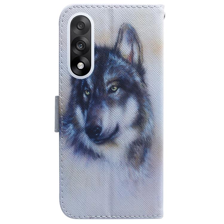 Coloured Drawing Flip Leather Phone Case, For OnePlus Ace 5 Ultra / Nord 5 5G, For OnePlus Ace 5 Racing / Nord CE5