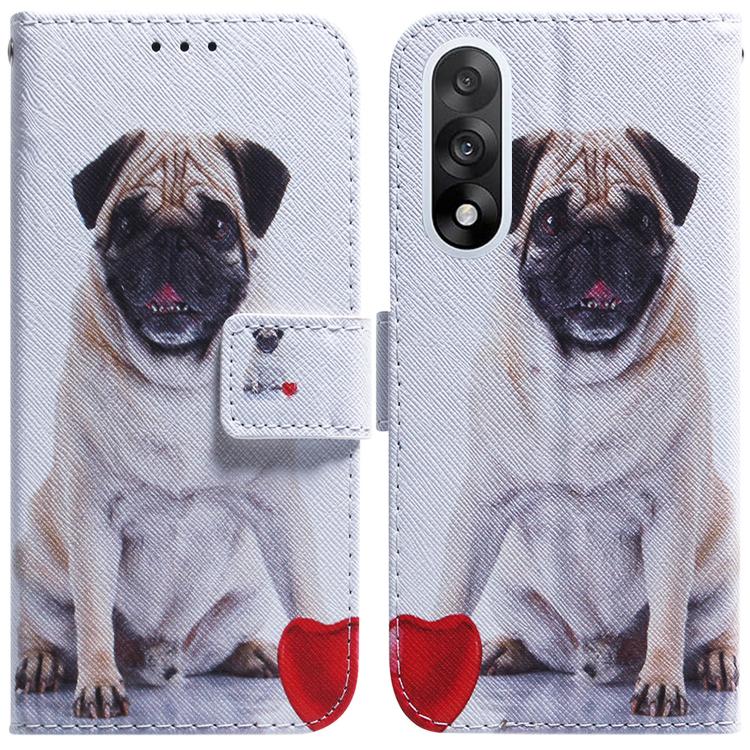 Coloured Drawing Flip Leather Phone Case, For OnePlus Ace 5 Ultra / Nord 5 5G, For OnePlus Ace 5 Racing / Nord CE5