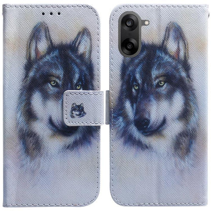 Coloured Drawing Flip Leather Phone Case, For OnePlus Ace 5 Ultra / Nord 5 5G, For OnePlus Ace 5 Racing / Nord CE5