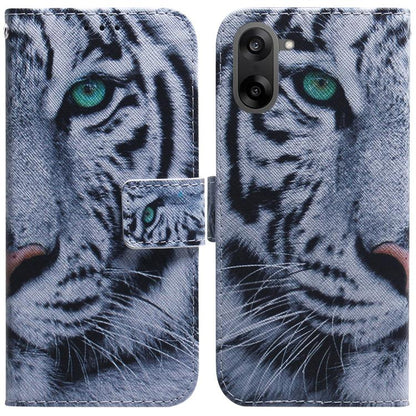Coloured Drawing Flip Leather Phone Case, For OnePlus Ace 5 Ultra / Nord 5 5G, For OnePlus Ace 5 Racing / Nord CE5
