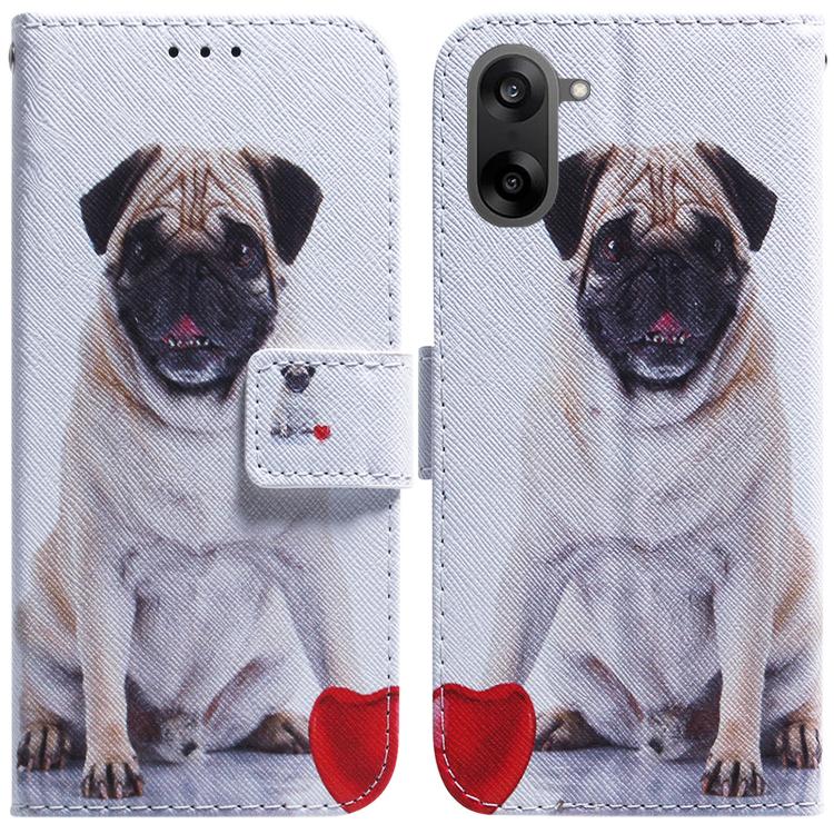 Coloured Drawing Flip Leather Phone Case, For OnePlus Ace 5 Ultra / Nord 5 5G, For OnePlus Ace 5 Racing / Nord CE5