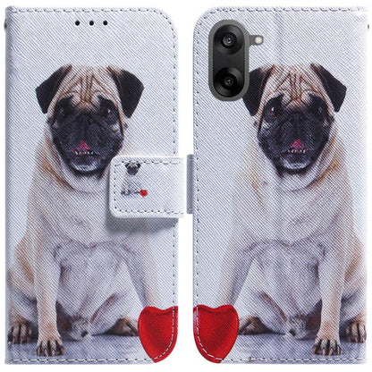 Coloured Drawing Flip Leather Phone Case, For OnePlus Ace 5 Ultra / Nord 5 5G, For OnePlus Ace 5 Racing / Nord CE5