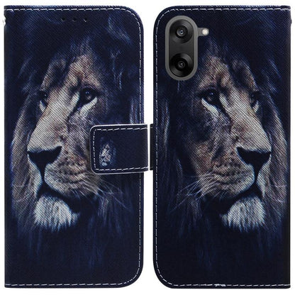 Coloured Drawing Flip Leather Phone Case, For OnePlus Ace 5 Ultra / Nord 5 5G, For OnePlus Ace 5 Racing / Nord CE5