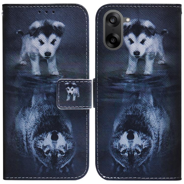 Coloured Drawing Flip Leather Phone Case, For OnePlus Ace 5 Ultra / Nord 5 5G, For OnePlus Ace 5 Racing / Nord CE5
