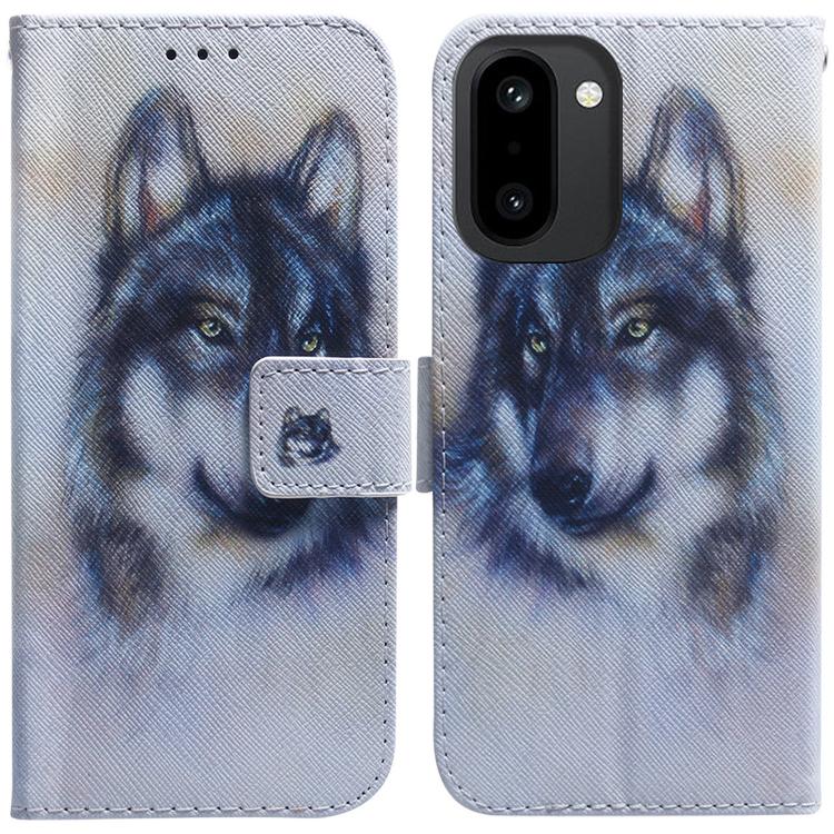 Coloured Drawing Flip Leather Phone Case, For OnePlus Nord 6 5G / Turbo 6 / Turbo 6V, For OnePlus 15R / Ace 6 / Ace 6T