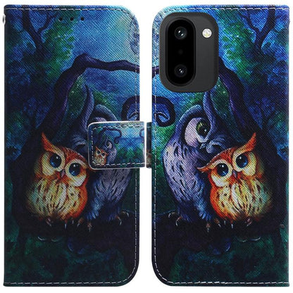 Coloured Drawing Flip Leather Phone Case, For OnePlus Nord 6 5G / Turbo 6 / Turbo 6V, For OnePlus 15R / Ace 6 / Ace 6T