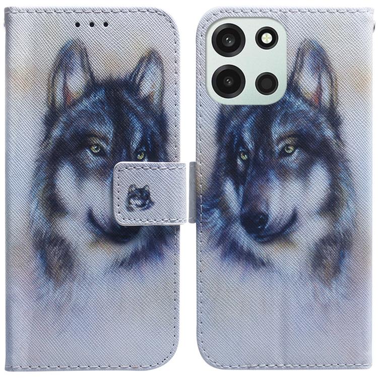 Coloured Drawing Flip Leather Phone Case, For OnePlus Nord 6 5G / Turbo 6 / Turbo 6V, For OnePlus 15R / Ace 6 / Ace 6T