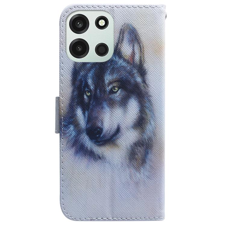 Coloured Drawing Flip Leather Phone Case, For OnePlus Nord 6 5G / Turbo 6 / Turbo 6V, For OnePlus 15R / Ace 6 / Ace 6T