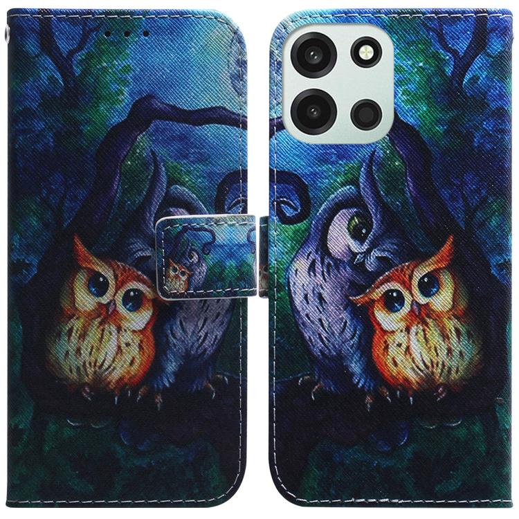 Coloured Drawing Flip Leather Phone Case, For OnePlus Nord 6 5G / Turbo 6 / Turbo 6V, For OnePlus 15R / Ace 6 / Ace 6T