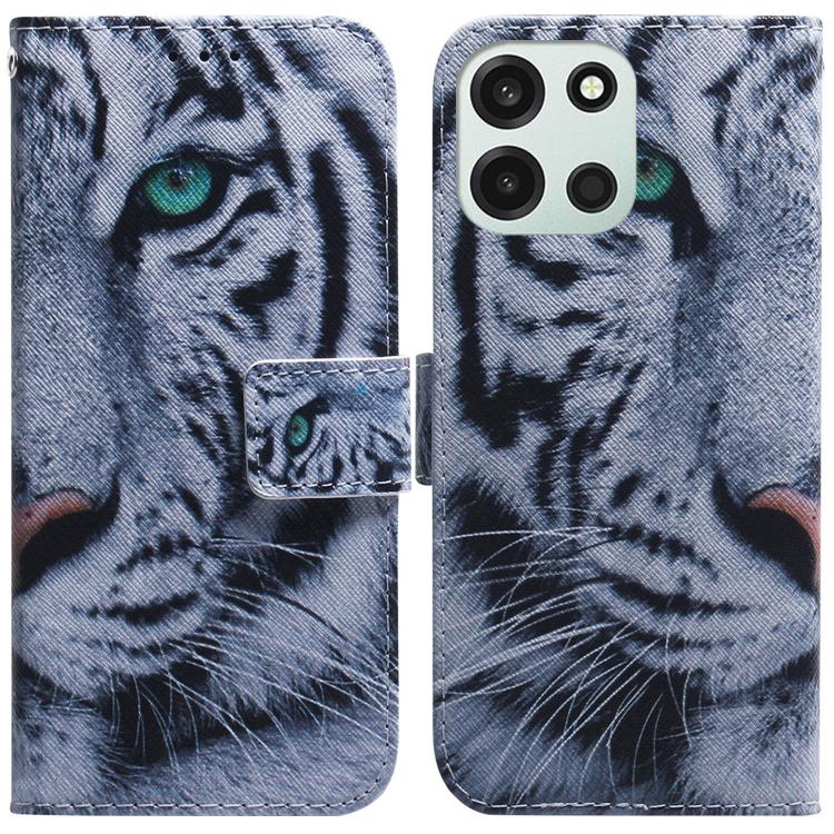 Coloured Drawing Flip Leather Phone Case, For OnePlus Nord 6 5G / Turbo 6 / Turbo 6V, For OnePlus 15R / Ace 6 / Ace 6T