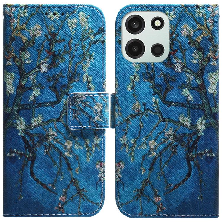 Coloured Drawing Flip Leather Phone Case, For OnePlus Nord 6 5G / Turbo 6 / Turbo 6V, For OnePlus 15R / Ace 6 / Ace 6T