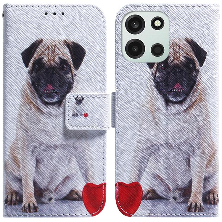 Coloured Drawing Flip Leather Phone Case, For OnePlus Nord 6 5G / Turbo 6 / Turbo 6V, For OnePlus 15R / Ace 6 / Ace 6T