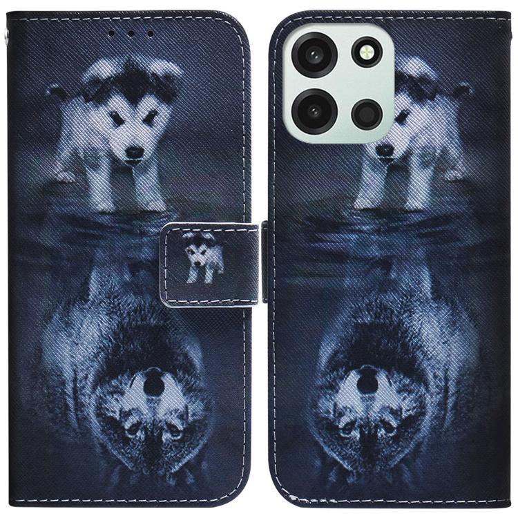 Coloured Drawing Flip Leather Phone Case, For OnePlus Nord 6 5G / Turbo 6 / Turbo 6V, For OnePlus 15R / Ace 6 / Ace 6T