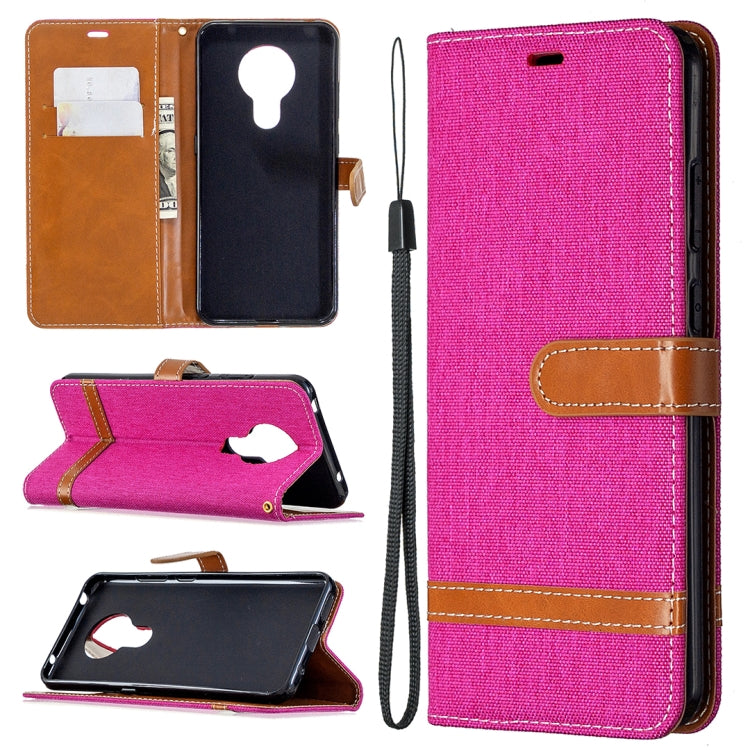 Denim Texture Horizontal Flip Leather Case with Holder & Card Slots & Wallet & Lanyard, For Nokia 5.3, For Xiaomi Redmi Note 9