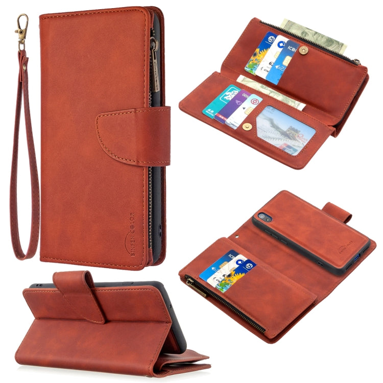 Skin Feel Detachable Magnetic Zipper Horizontal Flip PU Leather Case with Multi-Card Slots & Holder & Wallet & Photo Frame & Lanyard, For Xiaomi Redmi 7A, For Xiaomi Redmi 7, For Xiaomi Redmi 8A, For Xiaomi Redmi 8