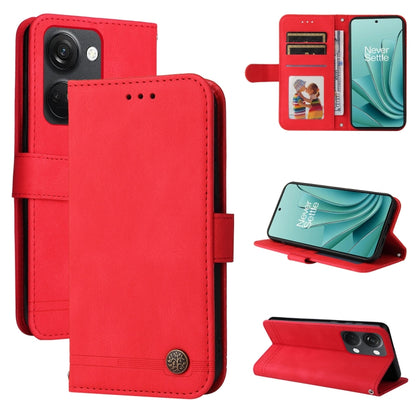 Skin Feel Life Tree Metal Button Leather Phone Case, For OnePlus Nord 3 / Ace 2V