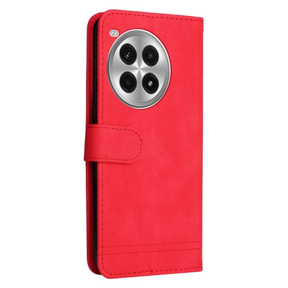 Skin Feel Life Tree Metal Button Leather Phone Case, For OnePlus Ace 3 Pro, For OnePlus Nord CE4 Lite, For OnePlus Ace 3V, For OnePlus Nord CE4