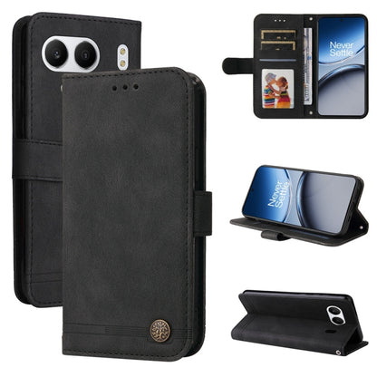 Skin Feel Life Tree Metal Button Leather Phone Case, For OnePlus Ace 5 Racing / Nord CE5, For OnePlus 13R / Ace 5 / Ace 5 Pro, For OnePlus 13, For OnePlus Nord 4