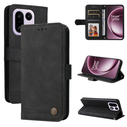 Skin Feel Life Tree Metal Button Leather Phone Case, For OnePlus Turbo 6V / Turbo 6, For OnePlus Ace 6 / 15R, For OnePlus 15, For OnePlus Ace 5 Ultra / Nord 5