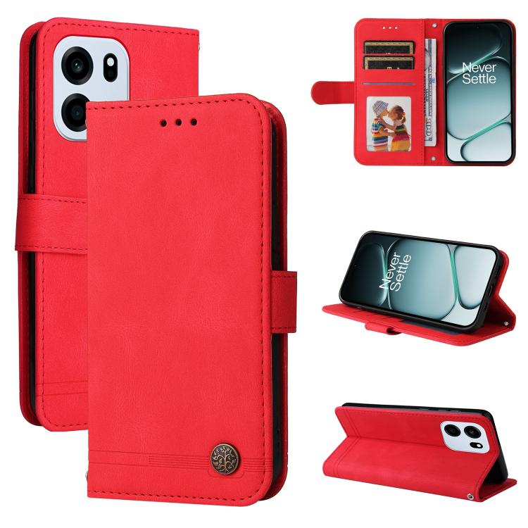 Skin Feel Life Tree Metal Button Leather Phone Case, For OnePlus Turbo 6V / Turbo 6, For OnePlus Ace 6 / 15R, For OnePlus 15, For OnePlus Ace 5 Ultra / Nord 5