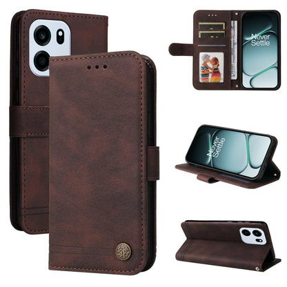 Skin Feel Life Tree Metal Button Leather Phone Case, For OnePlus Turbo 6V / Turbo 6, For OnePlus Ace 6 / 15R, For OnePlus 15, For OnePlus Ace 5 Ultra / Nord 5