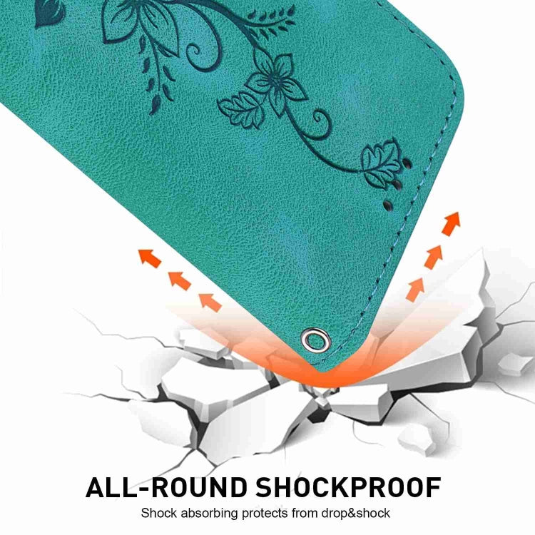 Lily Embossed Leather Phone Case, For OnePlus Nord 2T, For OnePlus Nord CE 2 Lite 5G, For OnePlus 10R / Ace, For OnePlus Nord CE 2 5G