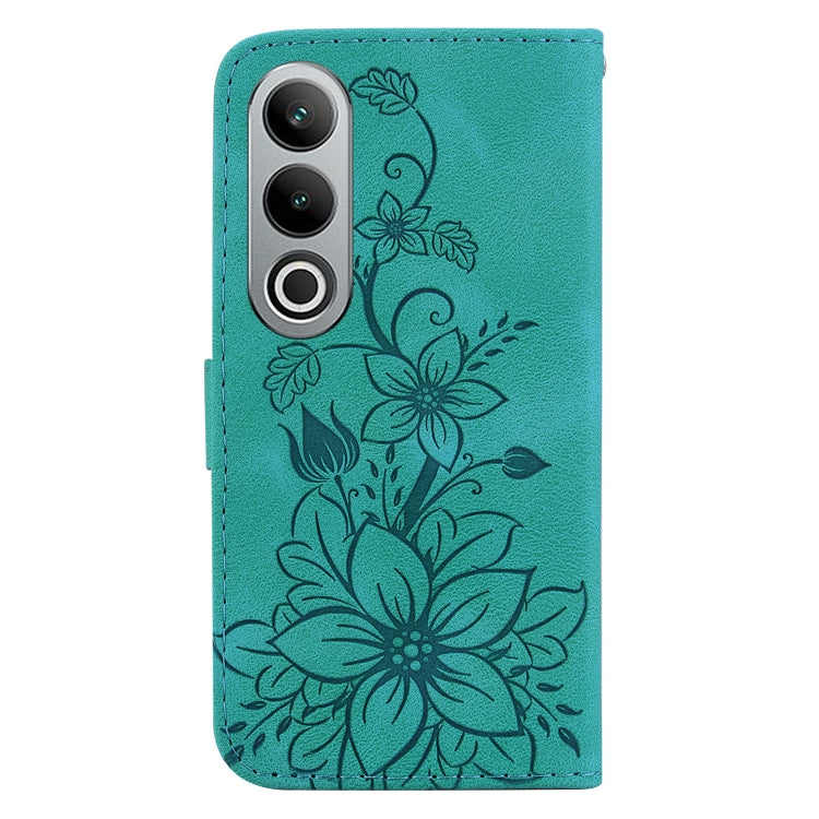 Lily Embossed Leather Phone Case, For OnePlus Nord CE4 5G, For OnePlus Nord CE 3 Lite / N30, For OnePlus Nord 3, For OnePlus 11