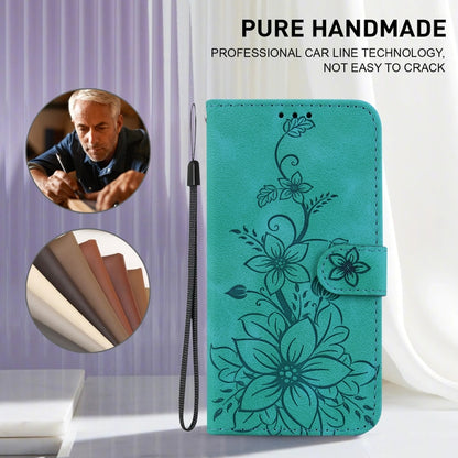 Lily Embossed Leather Phone Case, For OnePlus Nord CE4 5G, For OnePlus Nord CE 3 Lite / N30, For OnePlus Nord 3, For OnePlus 11