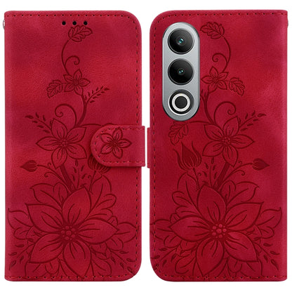 Lily Embossed Leather Phone Case, For OnePlus Nord CE4 5G, For OnePlus Nord CE 3 Lite / N30, For OnePlus Nord 3, For OnePlus 11