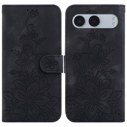 Lily Embossed Leather Phone Case, For OnePlus 13, For OnePlus Nord 4, For OnePlus Ace 3 Pro, For OnePlus Nord CE4 Lite