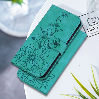 Lily Embossed Leather Phone Case, For OnePlus 13, For OnePlus Nord 4, For OnePlus Ace 3 Pro, For OnePlus Nord CE4 Lite