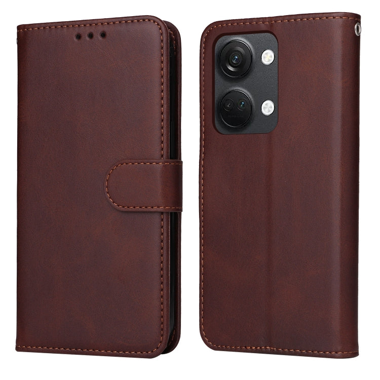 Classic Calf Texture Flip Leather Phone Case, For OnePlus Nord 3 / Ace 2V