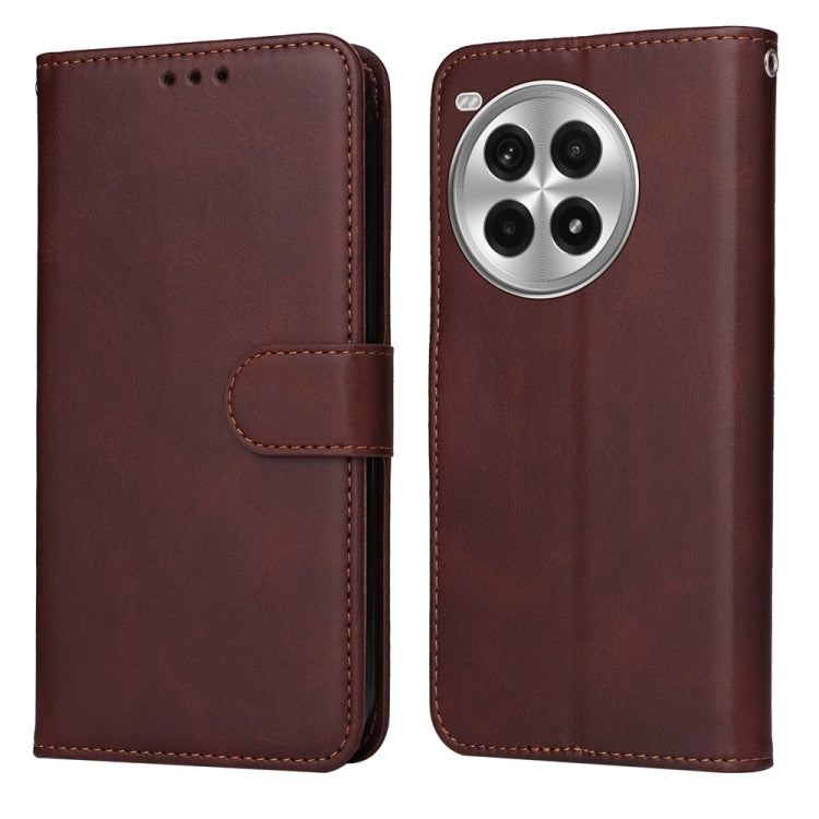 Classic Calf Texture Flip Leather Phone Case, For OnePlus Ace 3 Pro, For OnePlus Nord CE4 Lite, For OnePlus Ace 3V, For OnePlus Nord CE4
