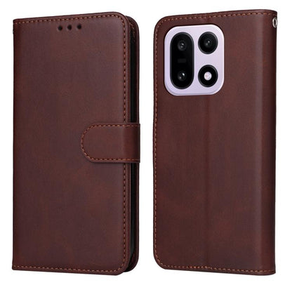 Classic Calf Texture Flip Leather Phone Case, For OnePlus Turbo 6V / Turbo 6, For OnePlus Ace 6 / 15R, For OnePlus 15, For OnePlus Ace 5 Ultra / Nord 5