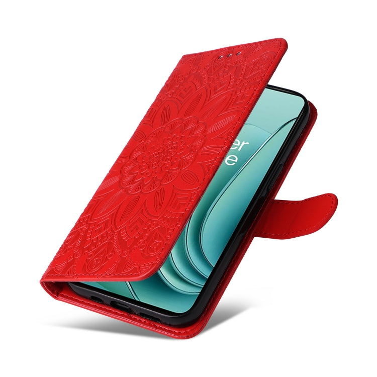 Embossed Sunflower Leather Phone Case, For OnePlus Nord 3 / Ace 2V