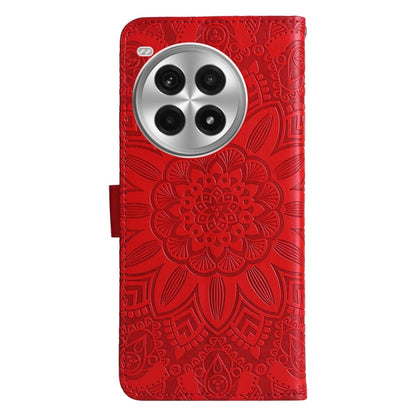 Embossed Sunflower Leather Phone Case, For OnePlus Ace 3 Pro, For OnePlus Nord CE4 Lite, For OnePlus Ace 3V, For OnePlus Nord CE4