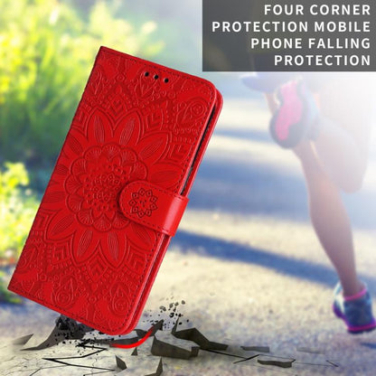 Embossed Sunflower Leather Phone Case, For OnePlus Turbo 6V / Turbo 6, For OnePlus Ace 6 / 15R, For OnePlus 15, For OnePlus Ace 5 Ultra / Nord 5