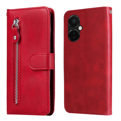 Fashion Calf Texture Zipper Leather Phone Case, For OnePlus 12R, For OnePlus 12, For OnePlus Nord CE3, For OnePlus Nord CE 3 Lite/Nord N30