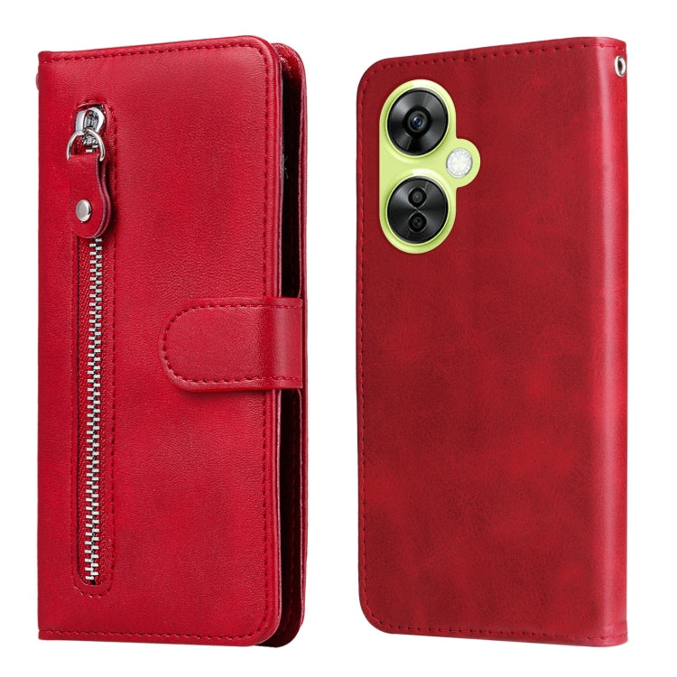 Fashion Calf Texture Zipper Leather Phone Case, For OnePlus 12R, For OnePlus 12, For OnePlus Nord CE3, For OnePlus Nord CE 3 Lite/Nord N30