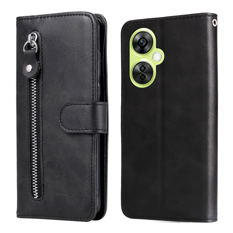 Fashion Calf Texture Zipper Leather Phone Case, For OnePlus 12R, For OnePlus 12, For OnePlus Nord CE3, For OnePlus Nord CE 3 Lite/Nord N30